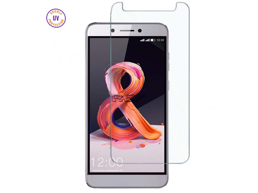 Protector Pantalla LEAGOO T8S Cristal Templado, Doble Protección UV