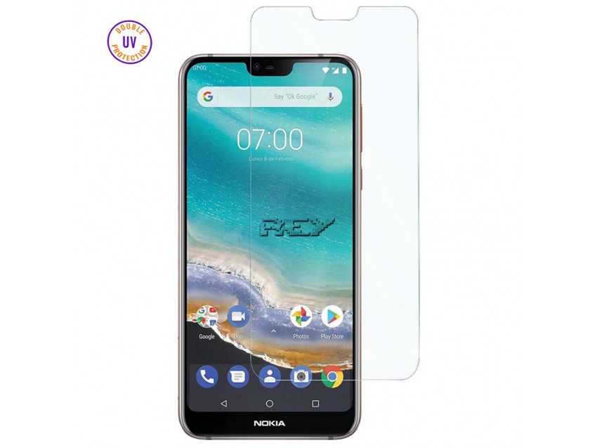 Protector Pantalla NOKIA 7.1 Cristal Templado, Doble Protección UV
