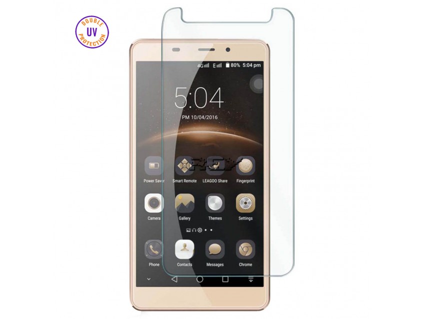 Protector Pantalla LEAGOO M8 PRO Cristal Templado, Doble Protección UV