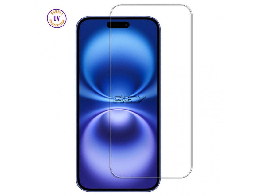 Protector Pantalla IPHONE 15 PLUS 6,7" Cristal Templado, Doble Protección UV