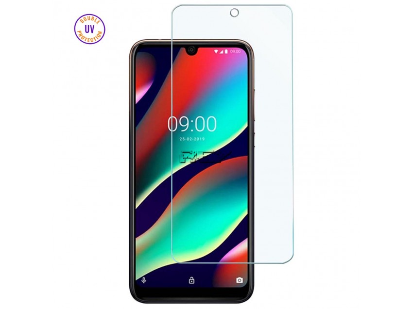 Protector Pantalla WIKO VIEW3 PRO Cristal Templado, Doble Protección UV