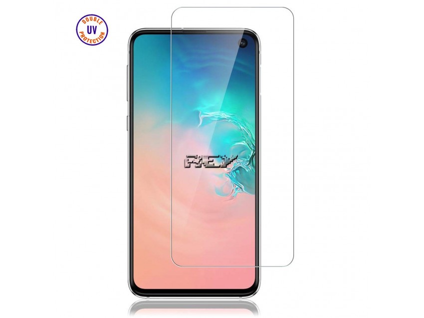 Protector Pantalla SAMSUNG GALAXY S10e Cristal Templado, Doble Protección UV