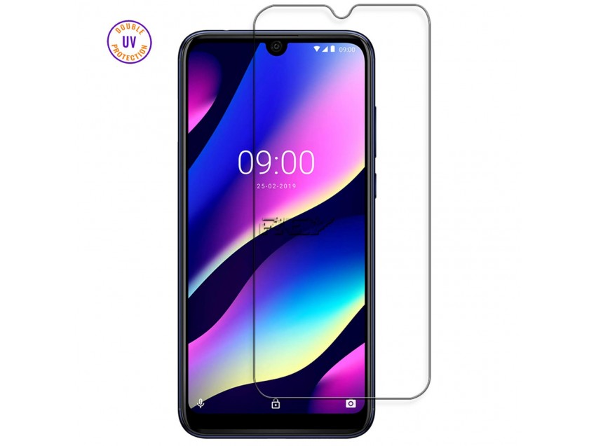 Protector Pantalla WIKO VIEW3 Cristal Templado, Doble Protección UV