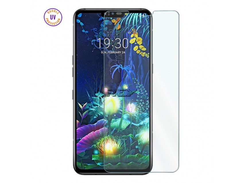 Protector Pantalla LG V50 THINQ Cristal Templado, Doble Protección UV