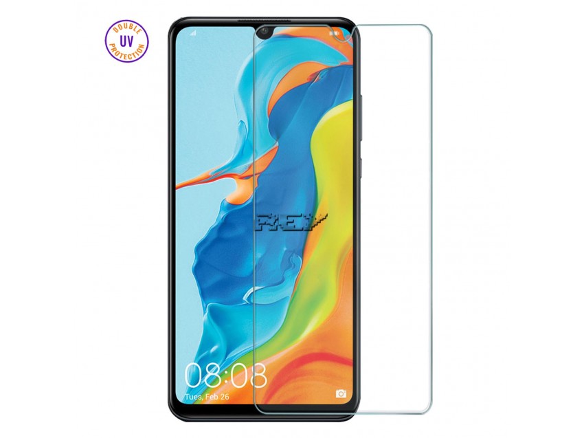 Protector Pantalla HUAWEI P30 Cristal Templado, Doble Protección UV