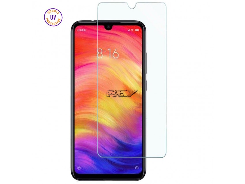 Protector Pantalla XIAOMI REDMI NOTE 7 Cristal Templado, Doble Protección UV
