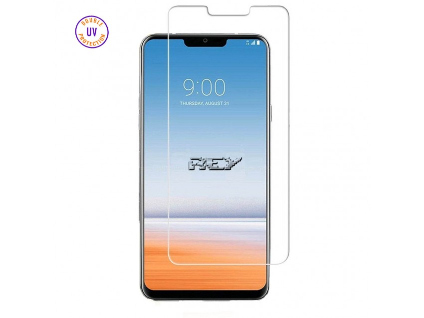 Protector Pantalla LG G7 THINQ Cristal Templado 9H+, Doble Protección UV