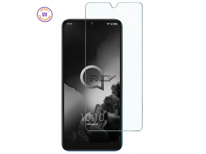 Protector Pantalla ALCATEL 3 2019 Cristal Templado, Doble Protección UV