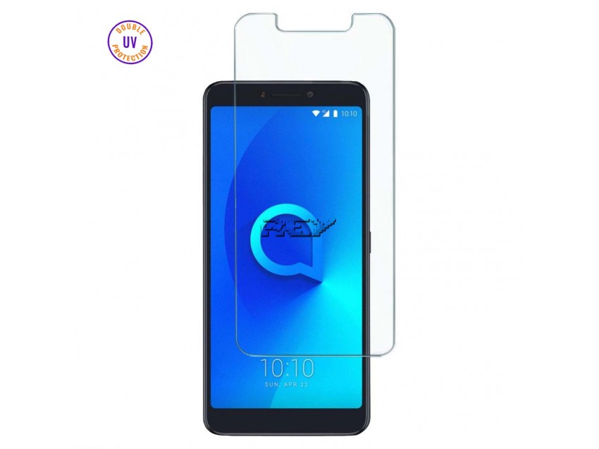 Protector Pantalla ALCATEL 3V Cristal Templado, Doble Protección UV