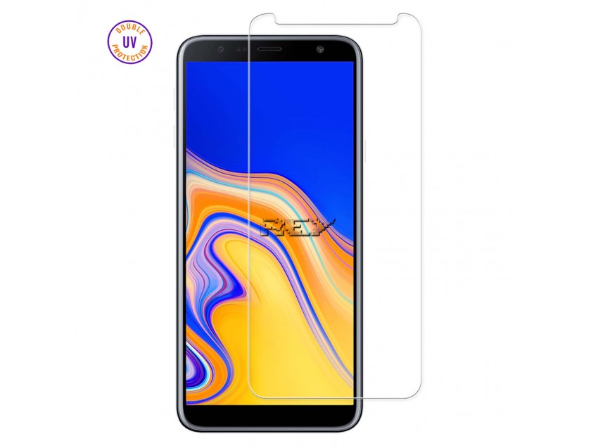 Protector Pantalla SAMSUNG GALAXY J6 PLUS 2018 Cristal Templado, Doble Protección UV