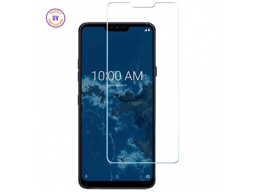 Protector Pantalla LG Q9 Cristal Templado, Doble Protección UV