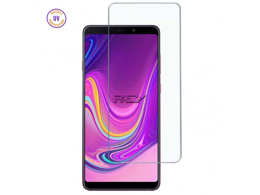 Protector Pantalla SAMSUNG GALAXY A9 PRO 2019 Cristal Templado, Doble Protección UV