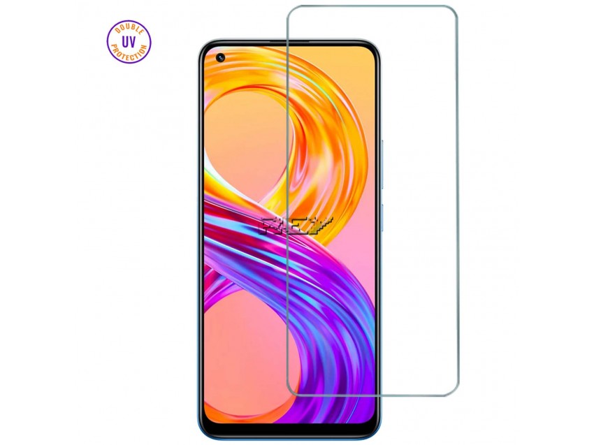 Protector Pantalla REALME 8 Cristal Templado, Doble Protección UV