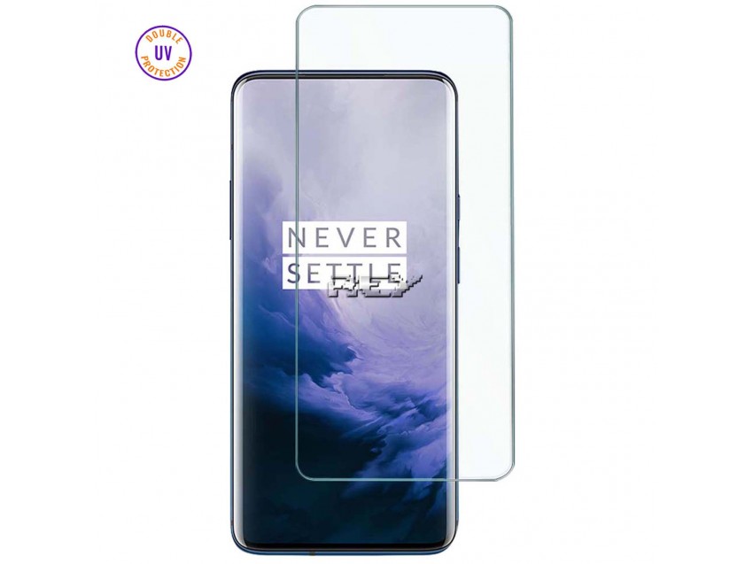 Protector Pantalla ONEPLUS 7 PRO Cristal Templado, Doble Protección UV