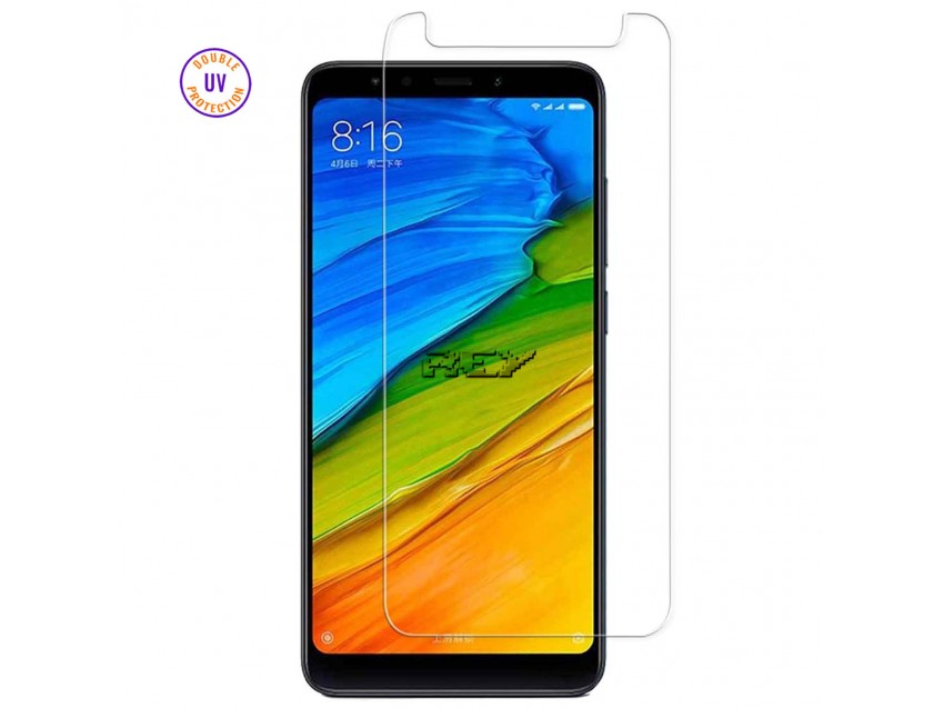 Protector Pantalla XIAOMI REDMI 5 PLUS Cristal Templado, Doble Protección UV