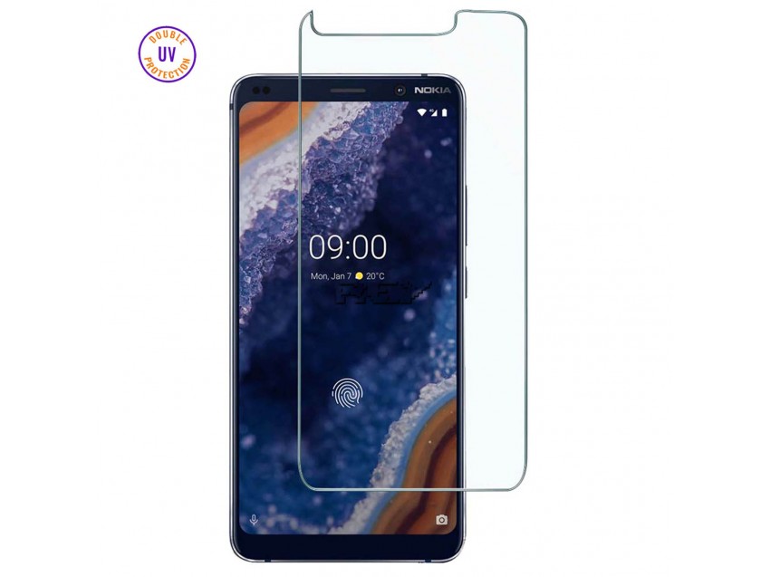 Protector Pantalla NOKIA 9 PUREVIEW Cristal Templado, Doble Protección UV