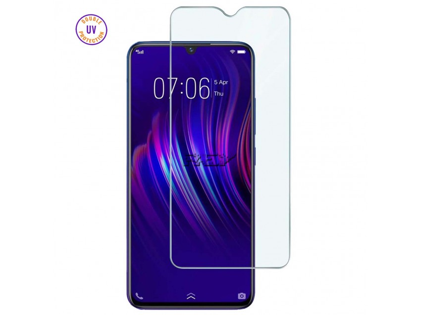 Protector Pantalla VIVO V11i Cristal Templado, Doble Protección UV