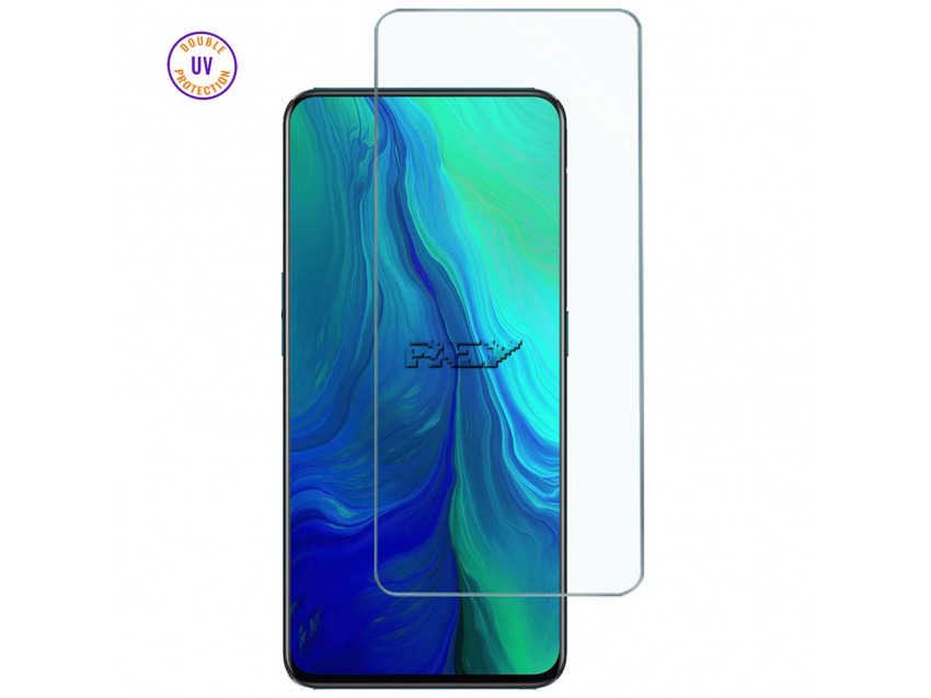 Protector Pantalla OPPO RENO 10x Cristal Templado, Doble Protección UV