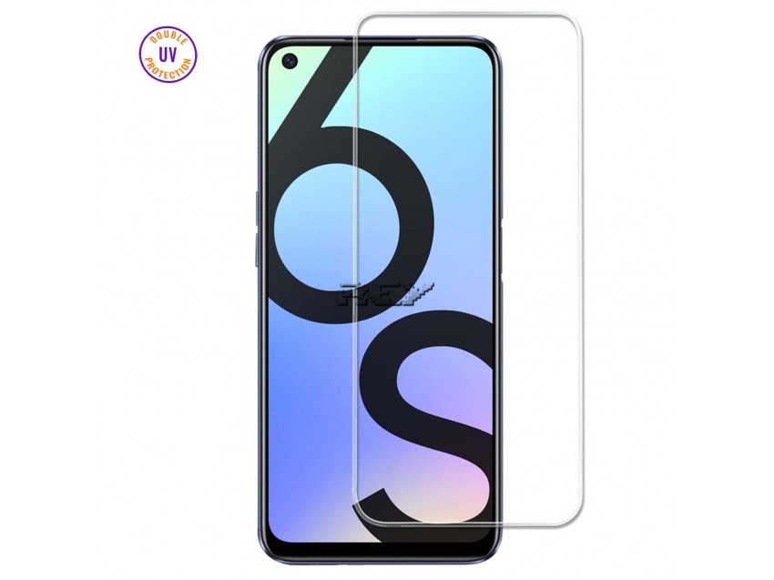 Protector Pantalla REALME 6 Cristal Templado, Doble Protección UV