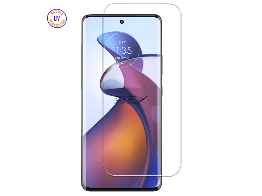 Protector Pantalla MOTOROLA EDGE 30 Cristal Templado, Doble Protección UV
