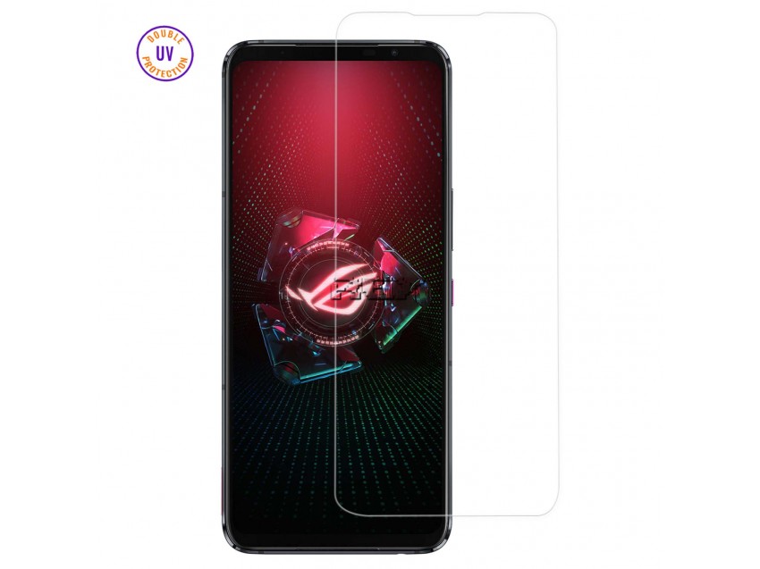 Protector Pantalla ASUS ROG PHONE 5s PRO Cristal Templado, Doble Protección UV