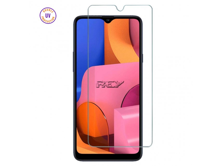 Protector Pantalla SAMSUNG GALAXY A20s Cristal Templado, Doble Protección UV