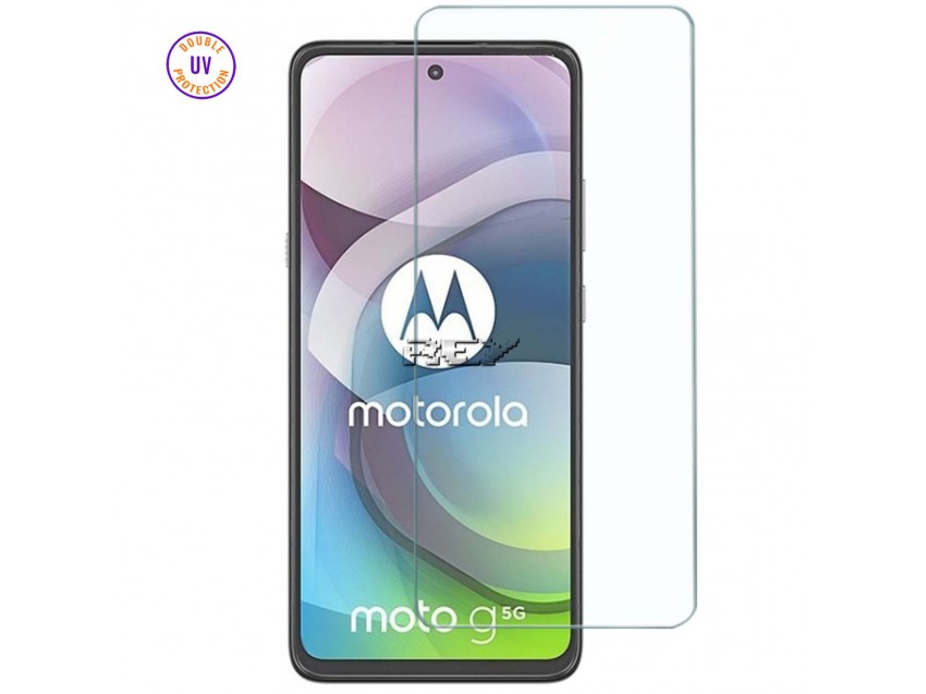 Protector Pantalla MOTOROLA MOTO G 5G Cristal Templado, Doble Protección UV