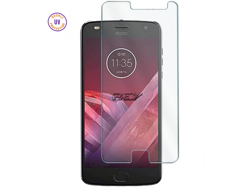Protector Pantalla MOTOROLA MOTO Z2 PLAY Cristal Templado, Doble Protección UV