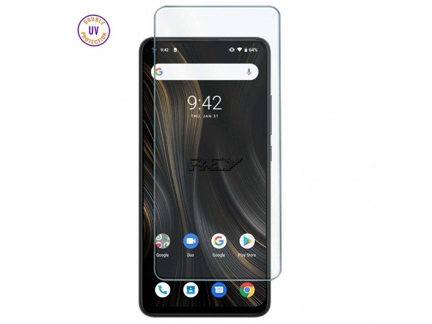 Protector Pantalla UMIDIGI POWER 3 Cristal Templado, Doble Protección UV