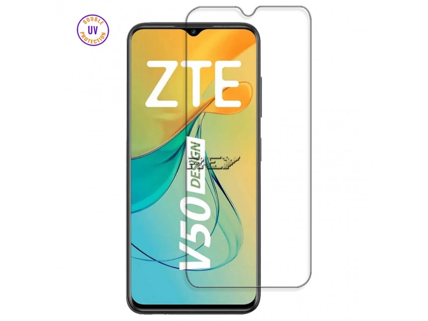 Protector Pantalla ZTE BLADE V50 DESIGN 5G Cristal Templado, Doble Protección UV