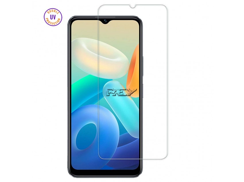 Protector Pantalla VIVO Y15s Cristal Templado, Doble Protección UV