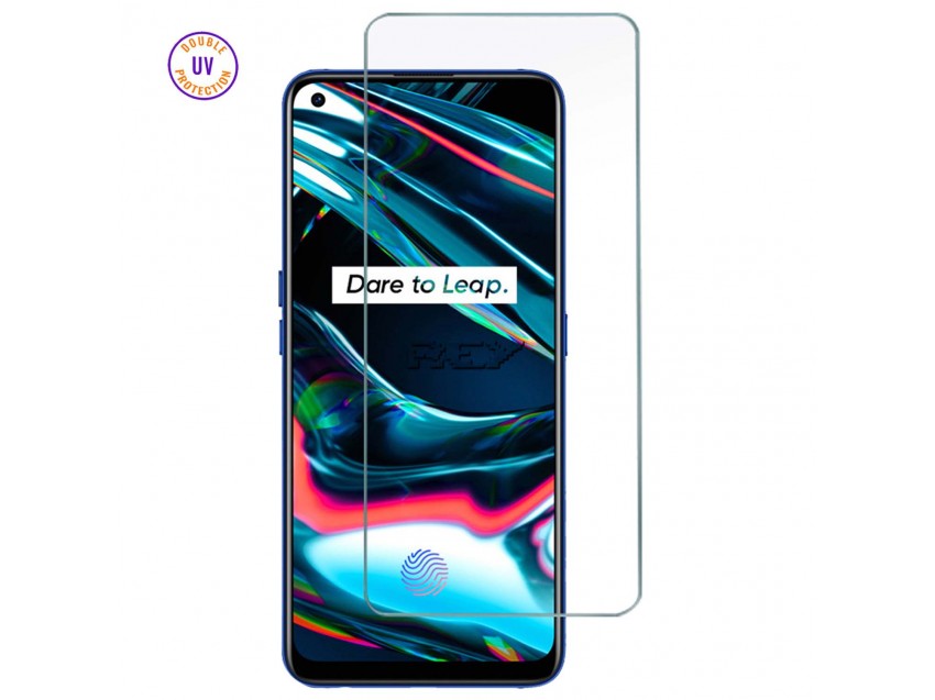 Protector Pantalla REALME 6 PRO Cristal Templado, Doble Protección UV
