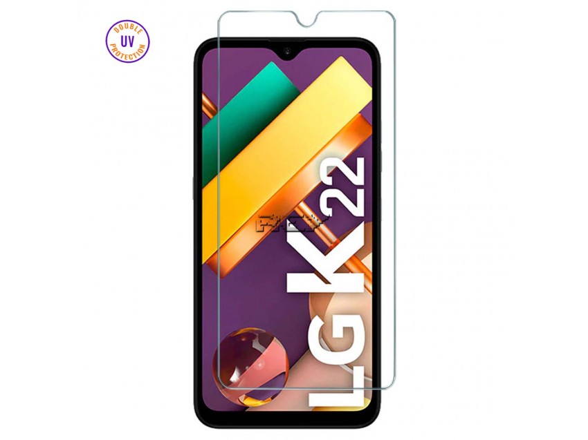 Protector Pantalla LG K22 2021 Cristal Templado, Doble Protección UV