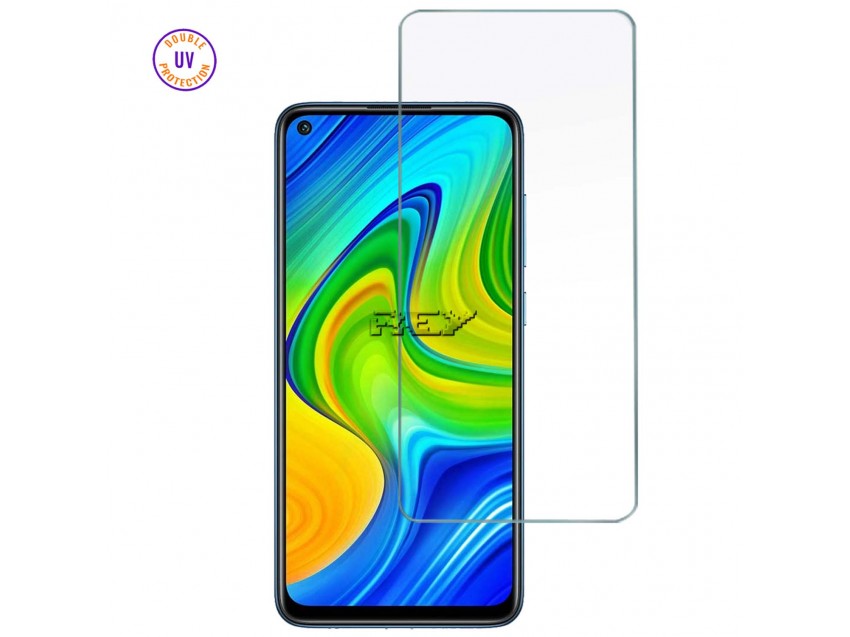 Protector Pantalla XIAOMI REDMI NOTE 9 Cristal Templado, Doble Protección UV