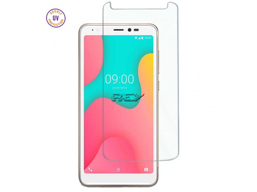 Protector Pantalla WIKO Y60 Cristal Templado, Doble Protección UV