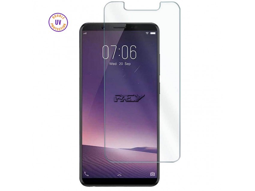 Protector Pantalla VIVO V7 Cristal Templado, Doble Protección UV