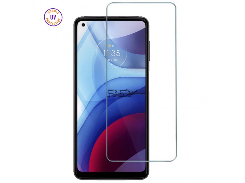 Protector Pantalla MOTOROLA MOTO G POWER 2021 Cristal Templado, Doble Protección UV