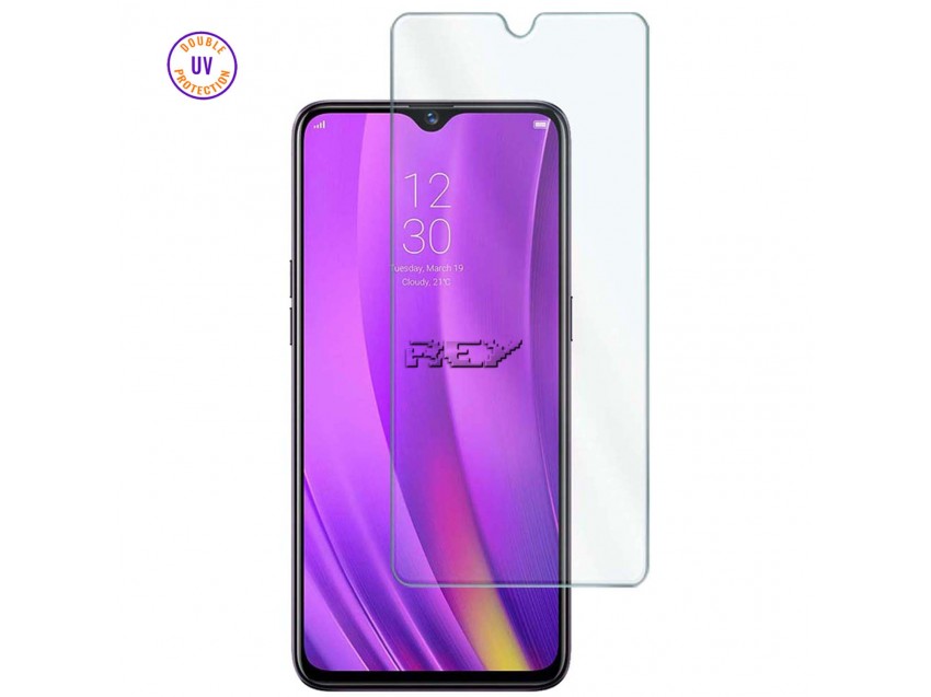 Protector Pantalla OPPO REALME 3 PRO Cristal Templado, Doble Protección UV