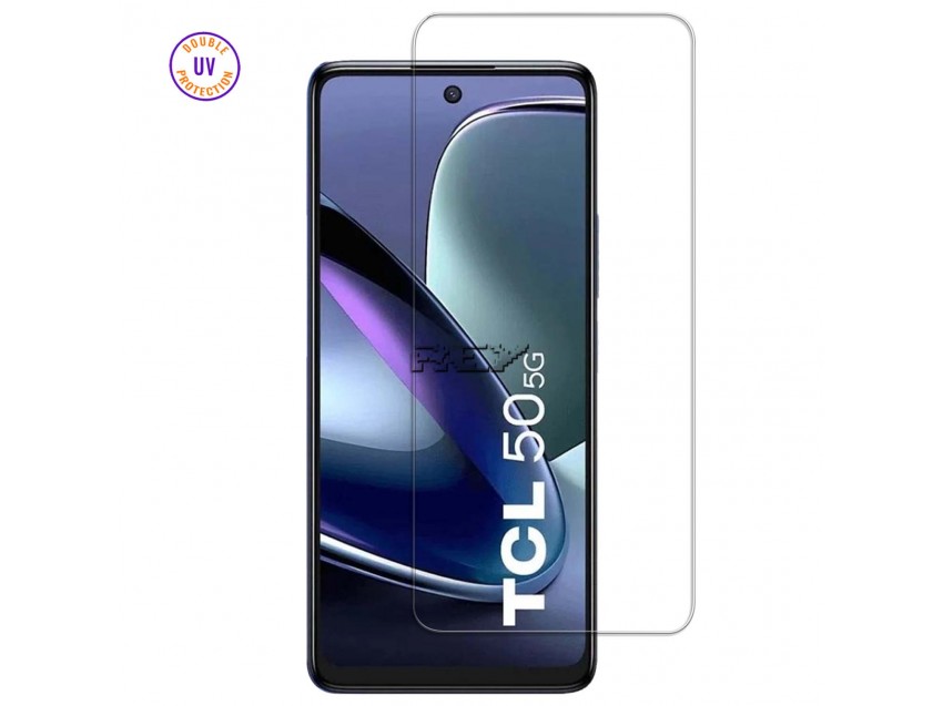 Protector Pantalla TCL 50 5G Cristal Templado, Doble Protección UV