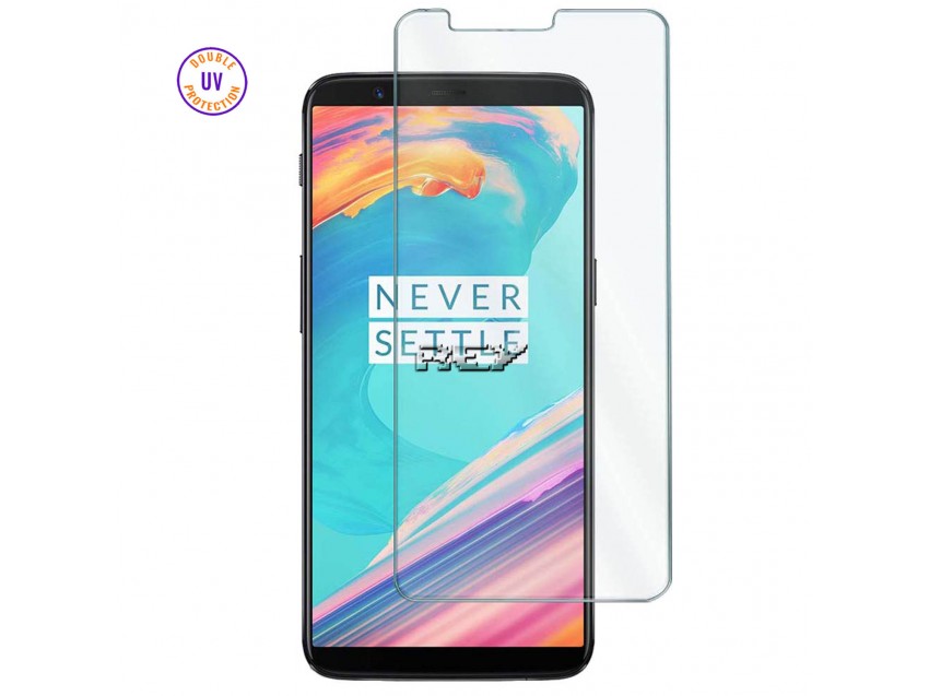 Protector Pantalla ONEPLUS 5T Cristal Templado, Doble Protección UV