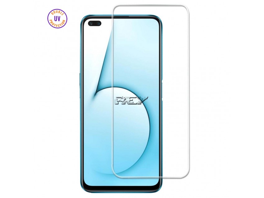 Protector Pantalla REALME 6 Cristal Templado 9H+, Doble Protección UV