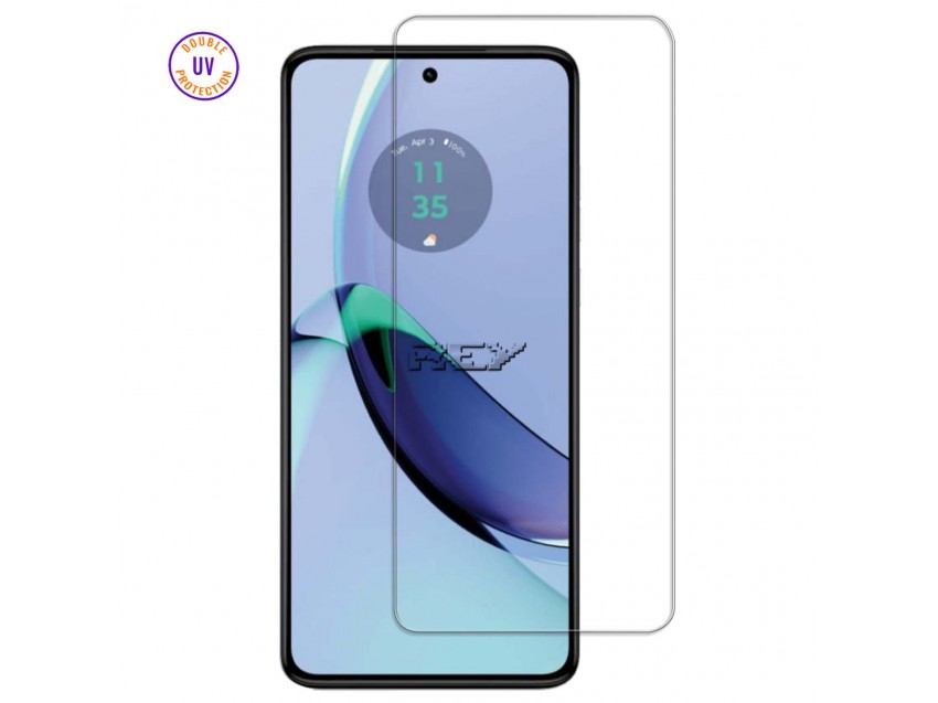 Protector Pantalla MOTOROLA G84 5G Cristal Templado, Doble Protección UV