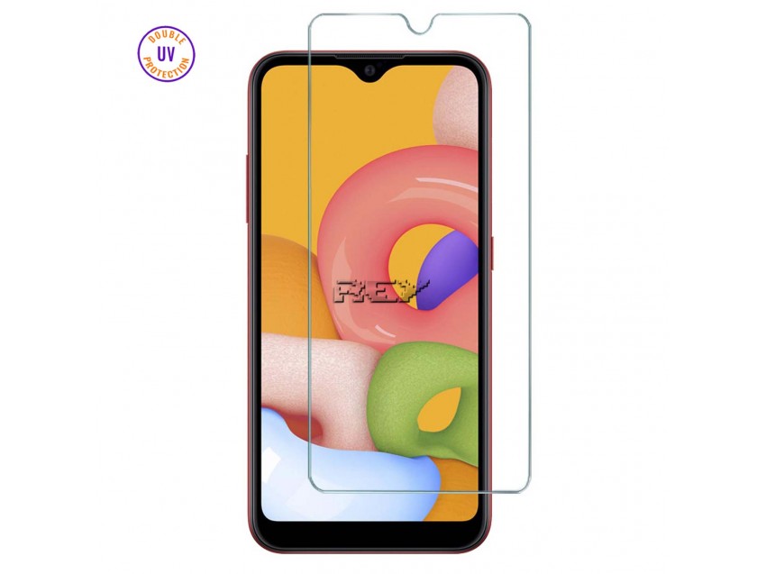 Protector Pantalla SAMSUNG GALAXY M01 Cristal Templado, Doble Protección UV
