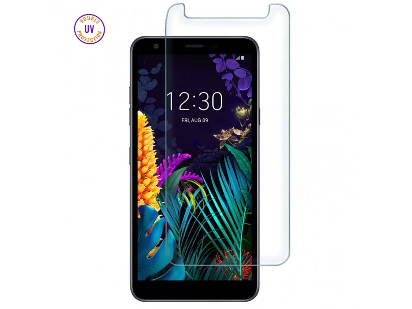 Protector Pantalla LG K30 2019 Cristal Templado, Doble Protección UV