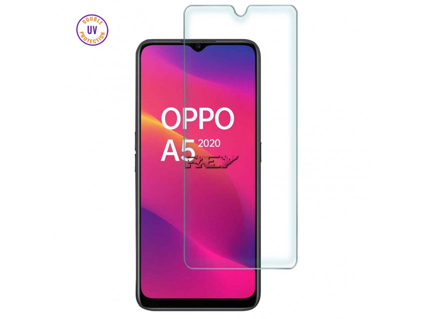 Protector Pantalla OPPO A9 2020 Cristal Templado, Doble Protección UV