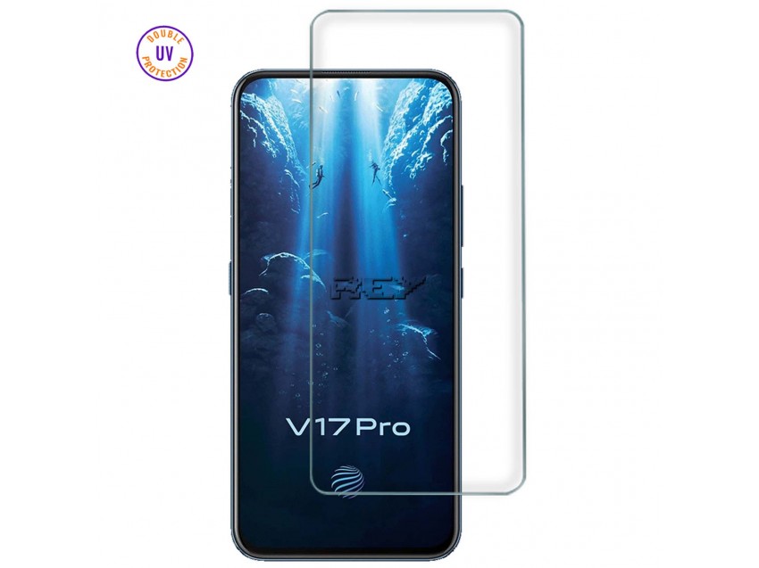 Protector Pantalla VIVO V17 PRO Cristal Templado, Doble Protección UV