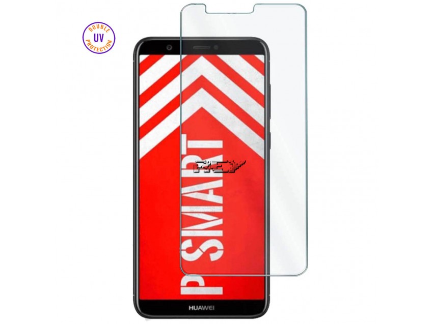 Protector Pantalla HUAWEI P SMART Cristal Templado, Doble Protección UV