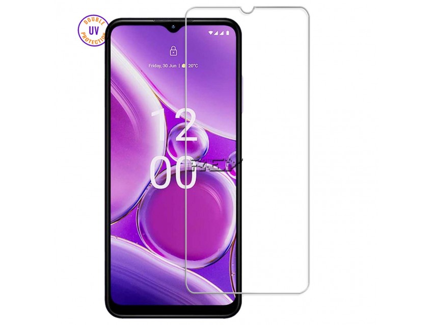 Protector Pantalla NOKIA C32 Cristal Templado, Doble Protección UV