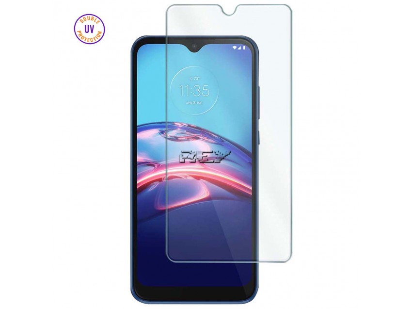 Protector Pantalla MOTOROLA MOTO E 2020 Cristal Templado, Doble Protección UV