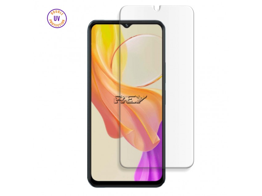 Protector Pantalla VIVO Y18T Cristal Templado, Doble Protección UV